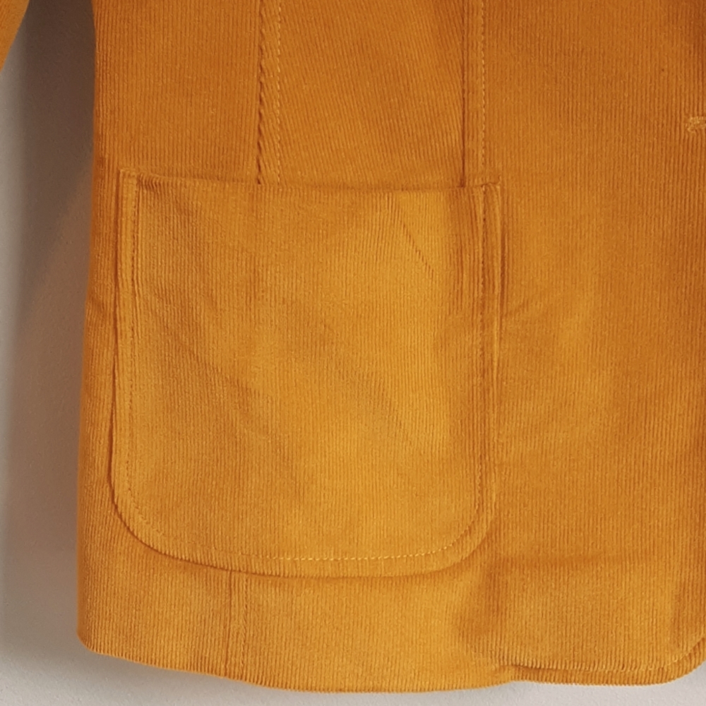 Mustard corduroy blazer - Picture 2 of 11